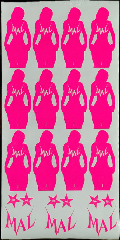 MAL STICKER PACK 7