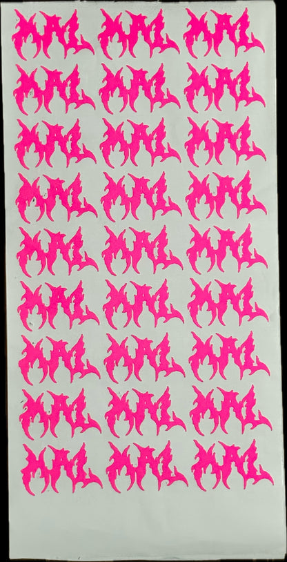 MAL STICKER PACK 8
