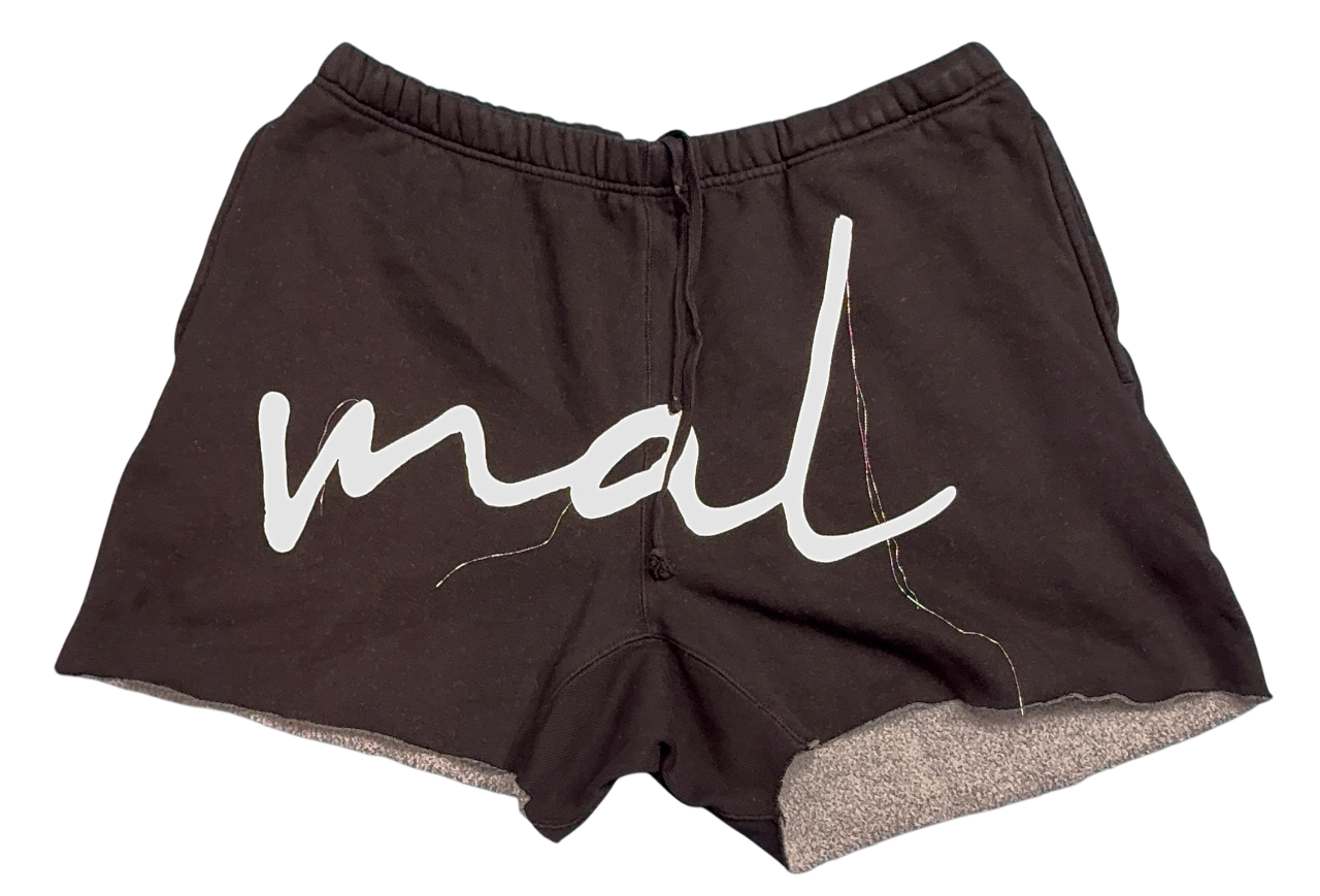 LOGO  SWEATSHORTS (REFLECTIVE STITCHING)