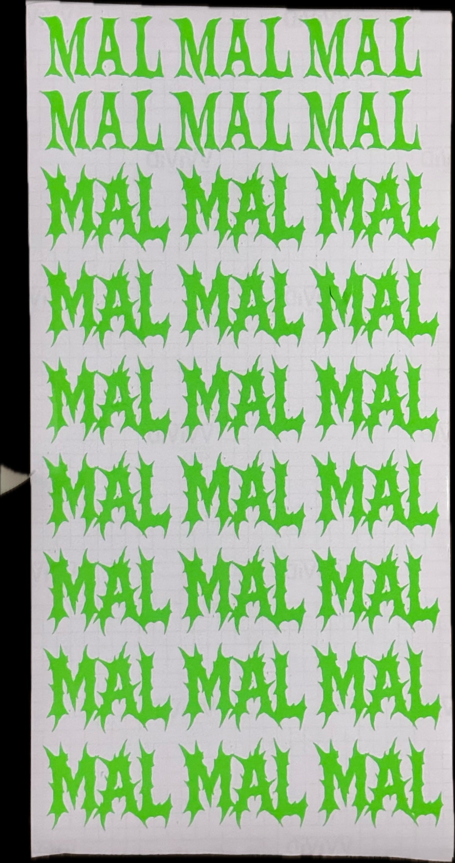MAL STICKER PACK 3