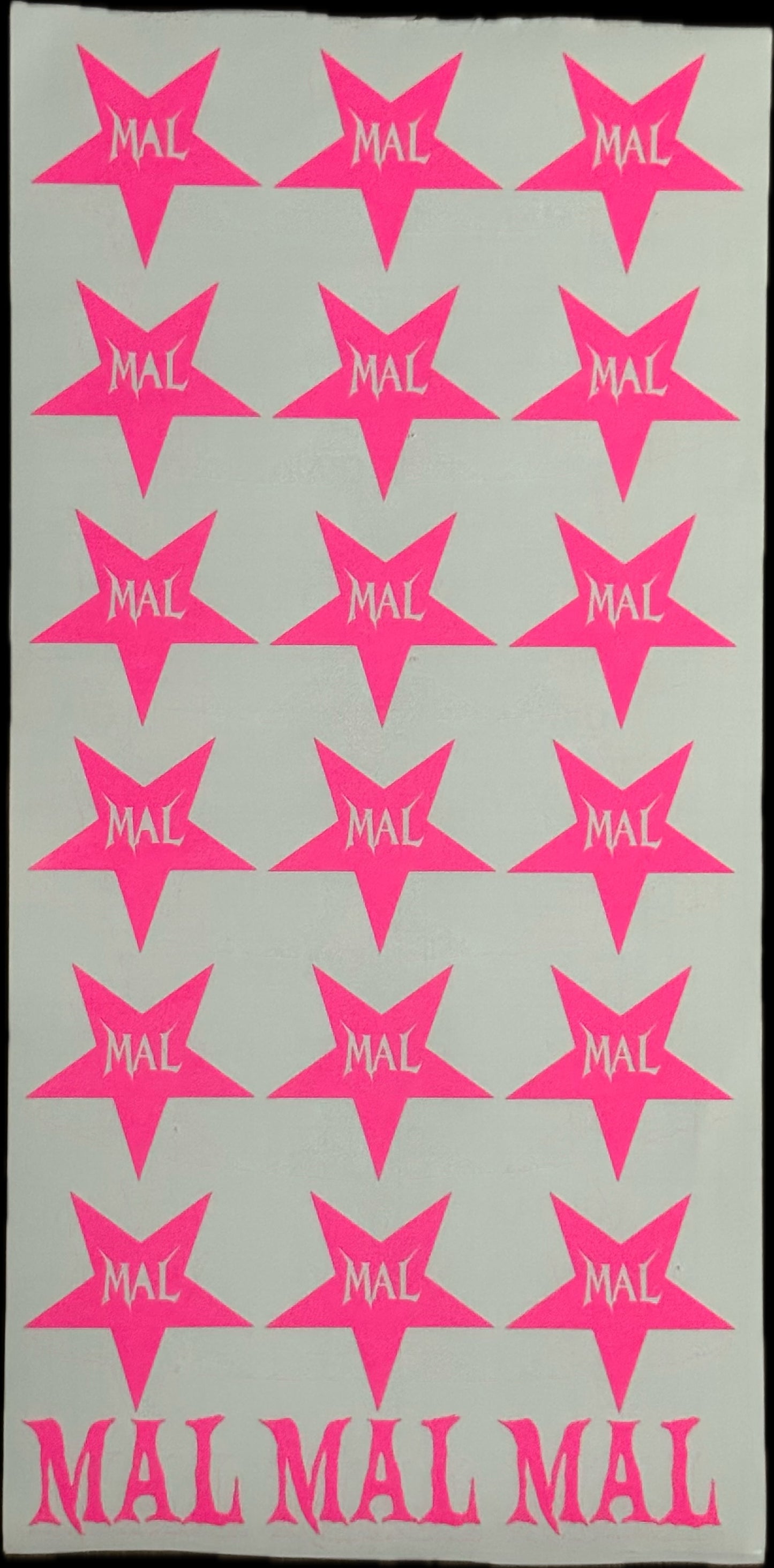 MAL STICKER PACK 5