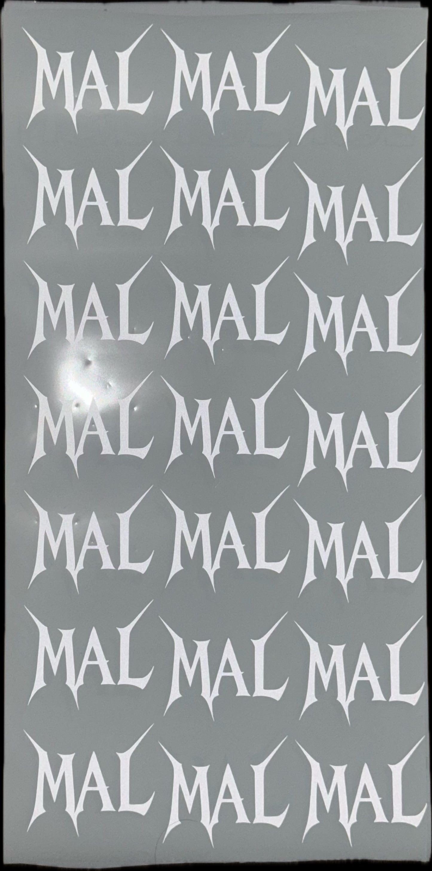 MAL STICKER PACK 6