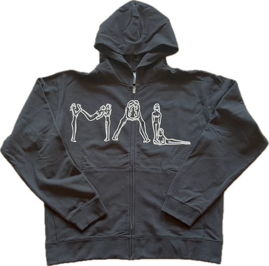 “MAL” Reflective Logo Hoodie 67