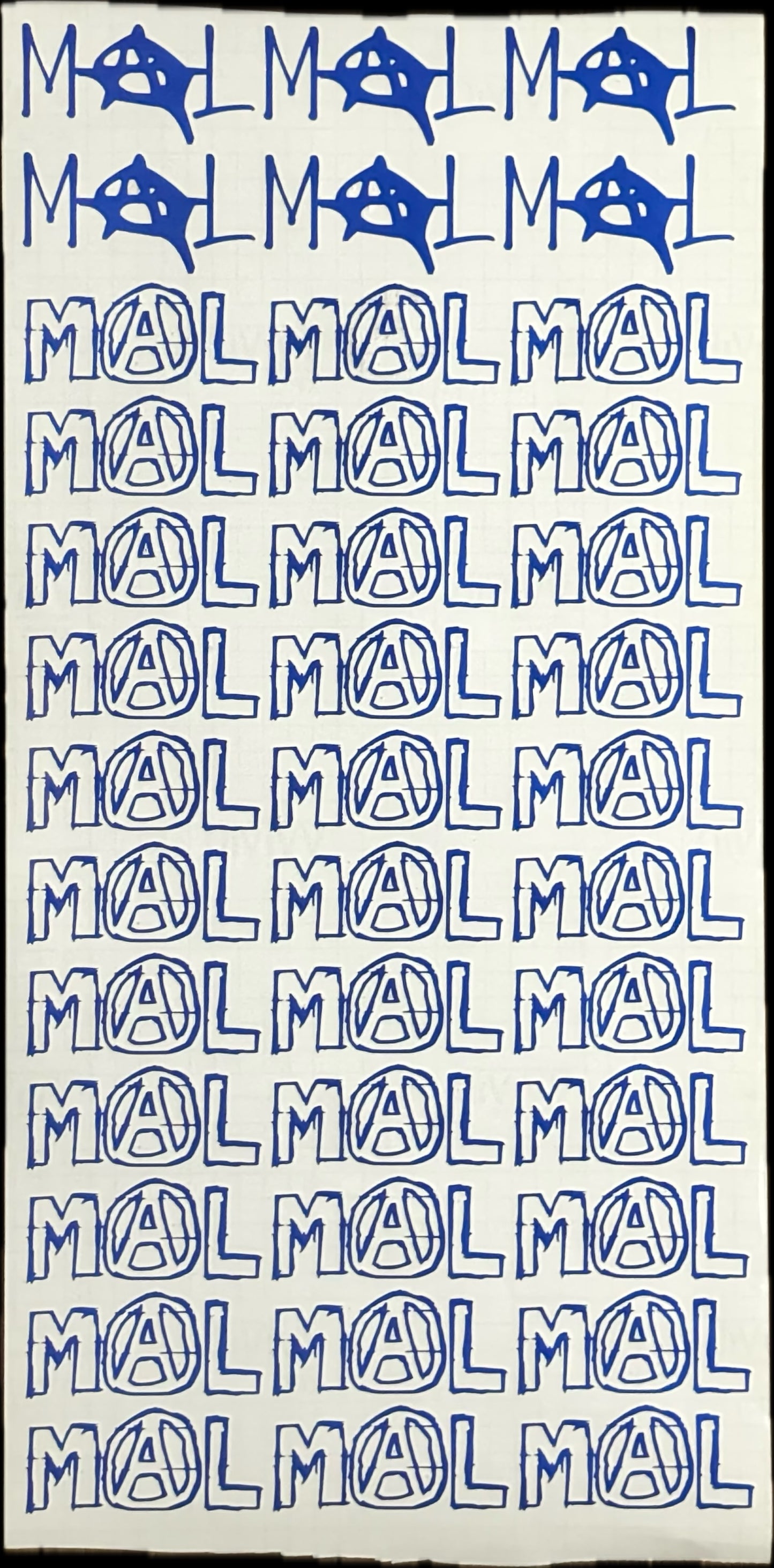 MAL STICKER PACK 9