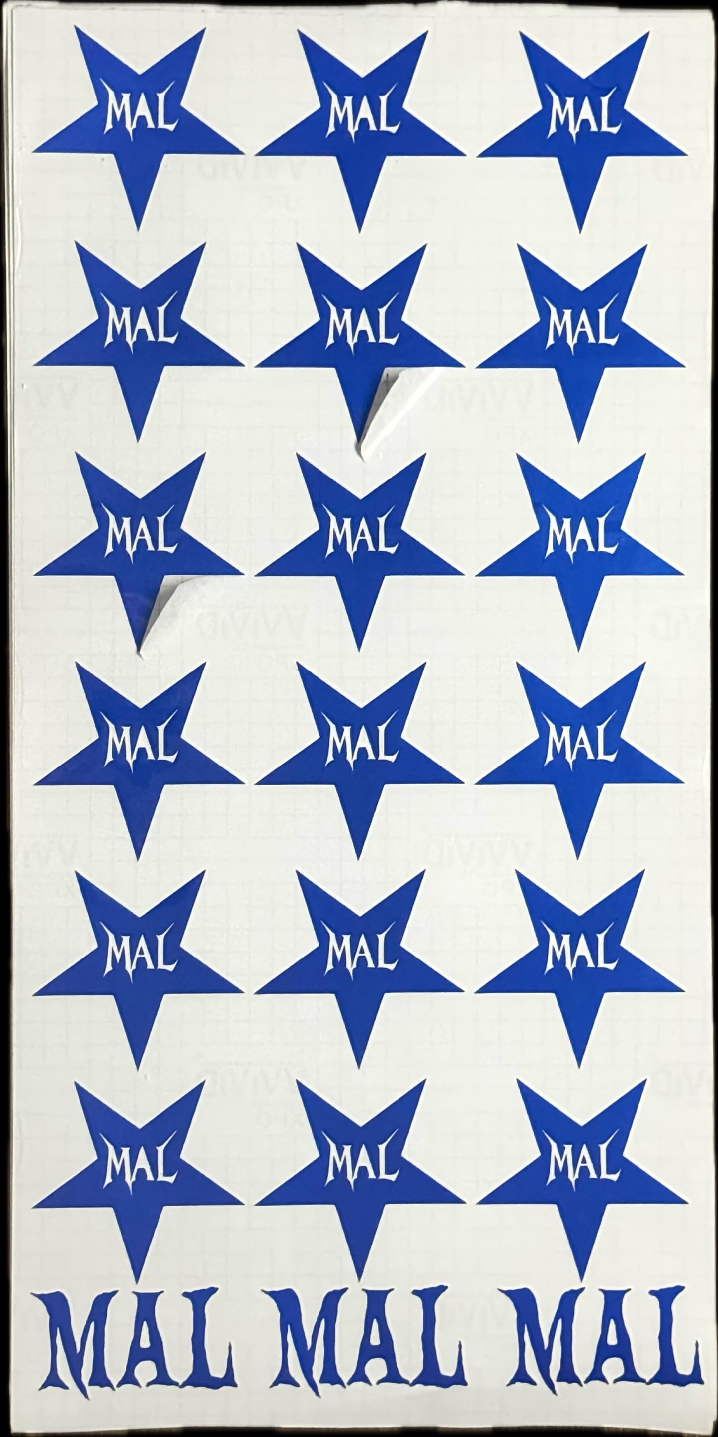 MAL STICKER PACK 5