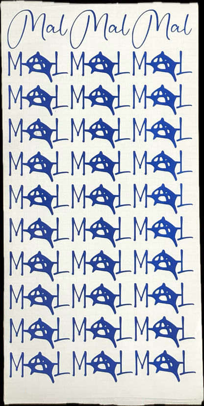 MAL STICKER PACK 1
