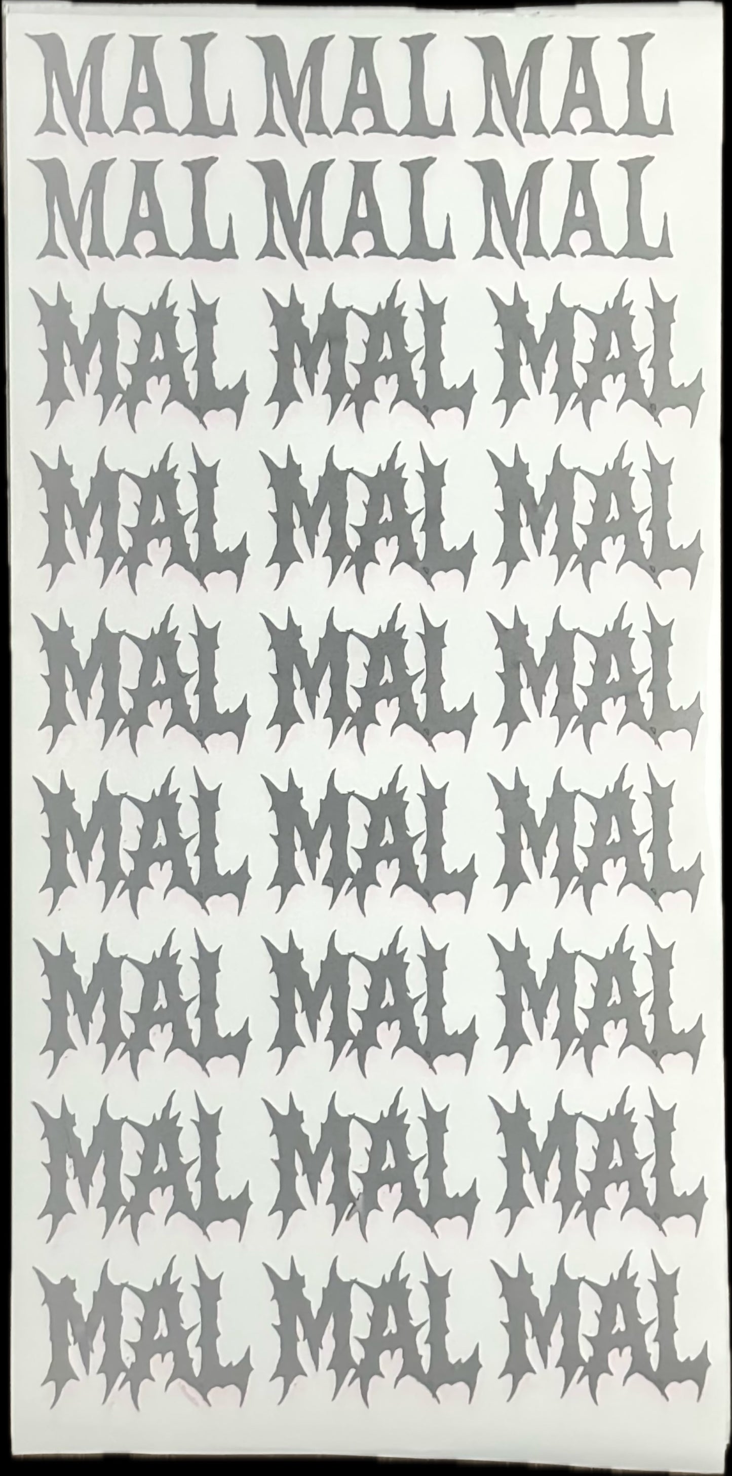 MAL STICKER PACK 3