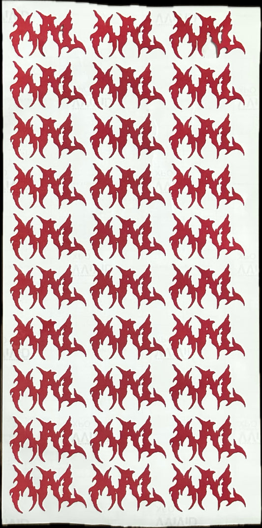 MAL STICKER PACK 8