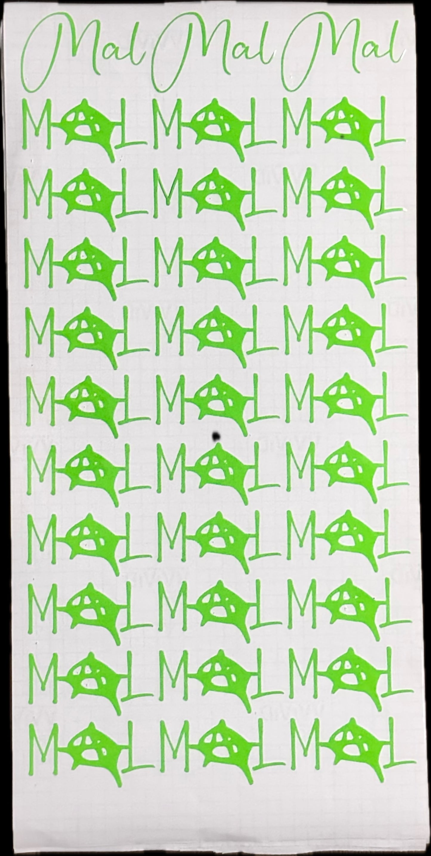 MAL STICKER PACK 1