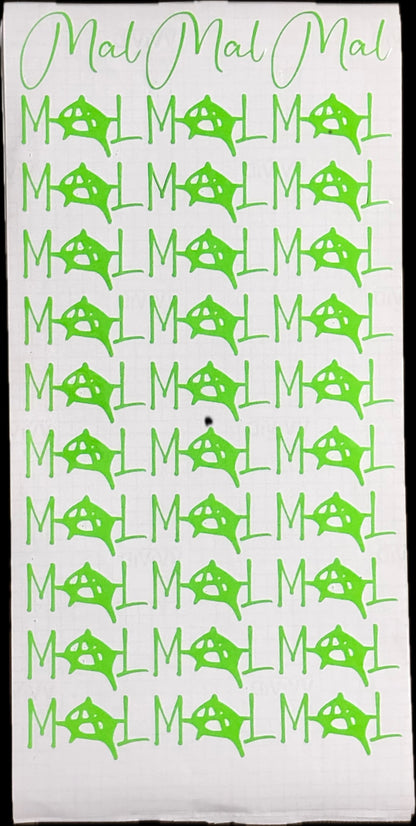 MAL STICKER PACK 1