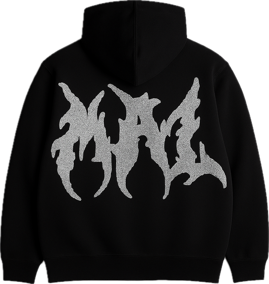 “MAL” Reflective Logo Hoodie 57