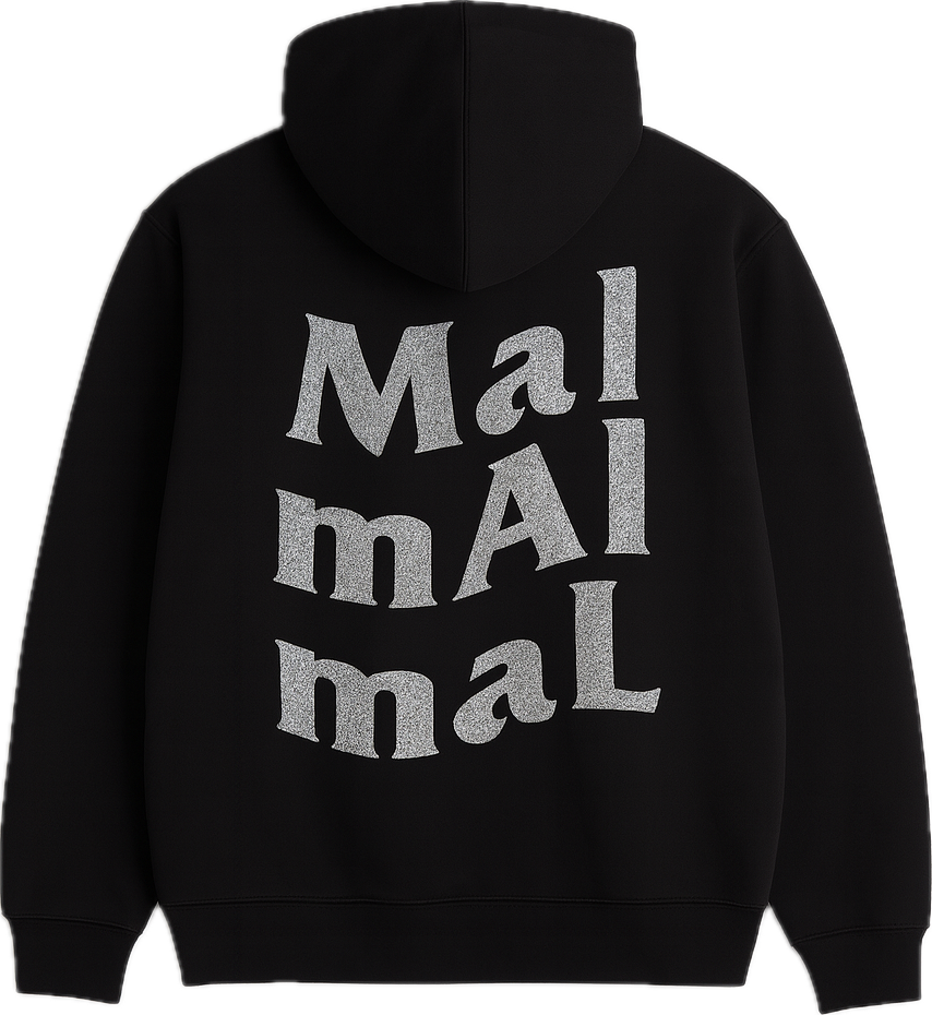 “MAL” Reflective Logo Hoodie 58